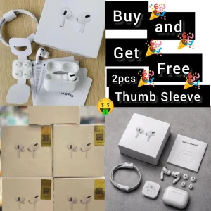 White Wireless Airpods Bluetooth 5.3 with Noise Cancellation