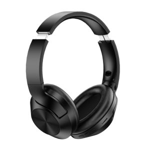 Black Bluetooth 5.0 Headset with Subwoofer & IPX5 Waterproof